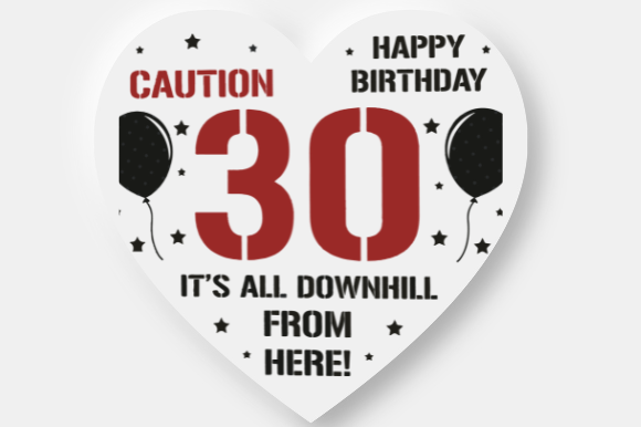 30TH BIRTHDAY Embroidery Design Review