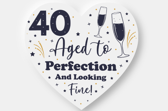 40TH BIRTHDAY 40TH CARD Embroidery Review