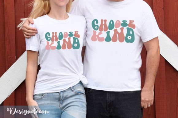Choose Kind Retro Wavy Sublimation SVG Review