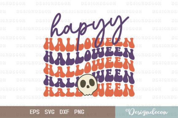 Happy Halloween Retro Wavy Sublimation Review