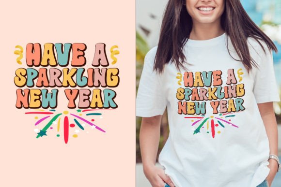 Have a Happy New Year Retro SVG Design Review