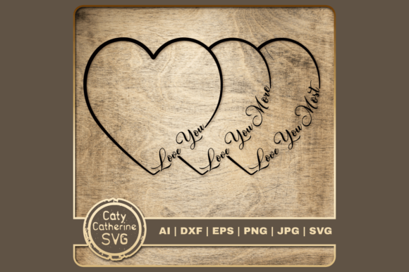 Love You More Most Family Quote Heart Review
