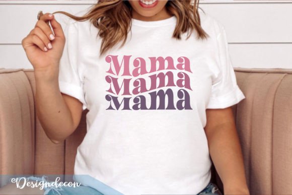 Mama Retro Wavy Sublimation Pink SVG Review