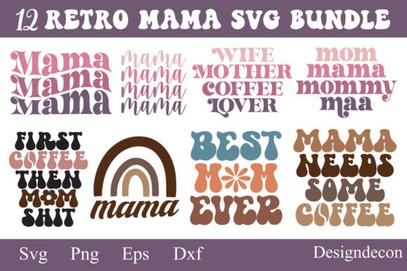 Retro Mama Sublimation SVG Tshirt Bundle Review