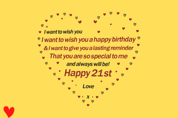 Review: 21ST BIRTHDAY GIFT Embroidery Design