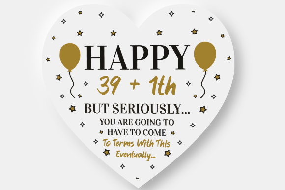 Review: 40TH BIRTHDAY FUNNY Embroidery Design