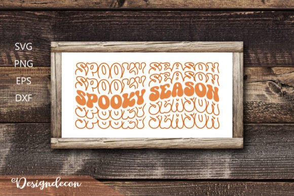 Spooky Season Retro Wavy Sublimation SVG Review