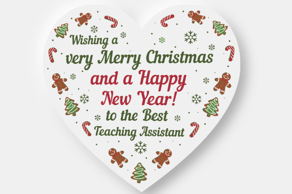 TEACHING ASSISTANT CHRISTMAS GIFT