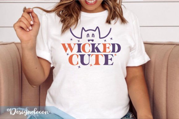 Wicked Cute Retro Wavy Sublimation SVG